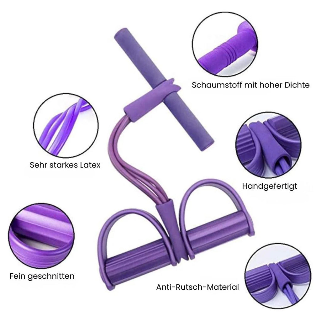 Fitness Resistance Band Set | Widerstandsbänder | Fitnessbänder | Flexano