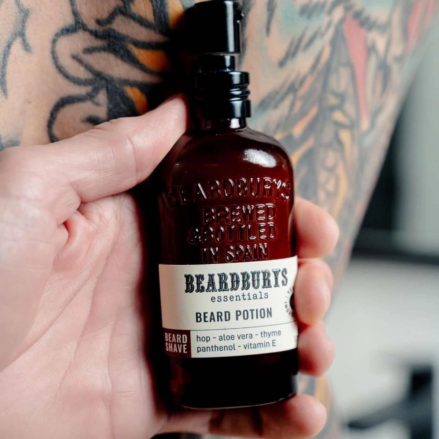 Beardburys Essentials Pack Cuidado Facial Hombre Diario Skincare (Kit Barba + Cara)