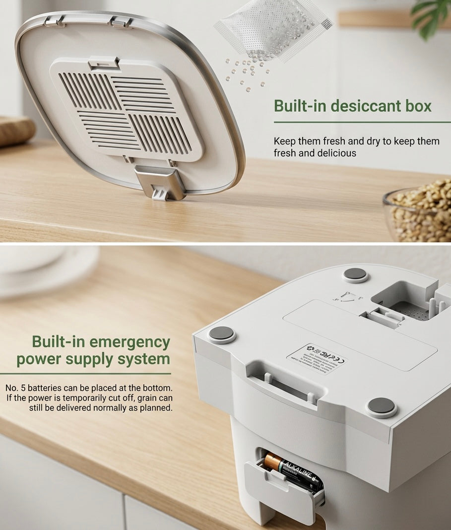 Comedouro Automático Wi‑Fi 4L para Gatos | Nuzo