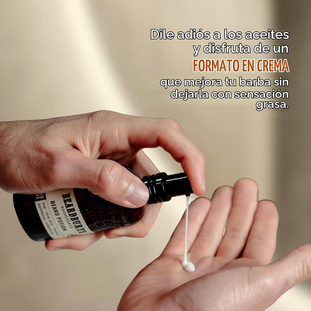Beardburys Essentials Pack Cuidado Facial Hombre Diario Skincare (Kit Barba + Cara)