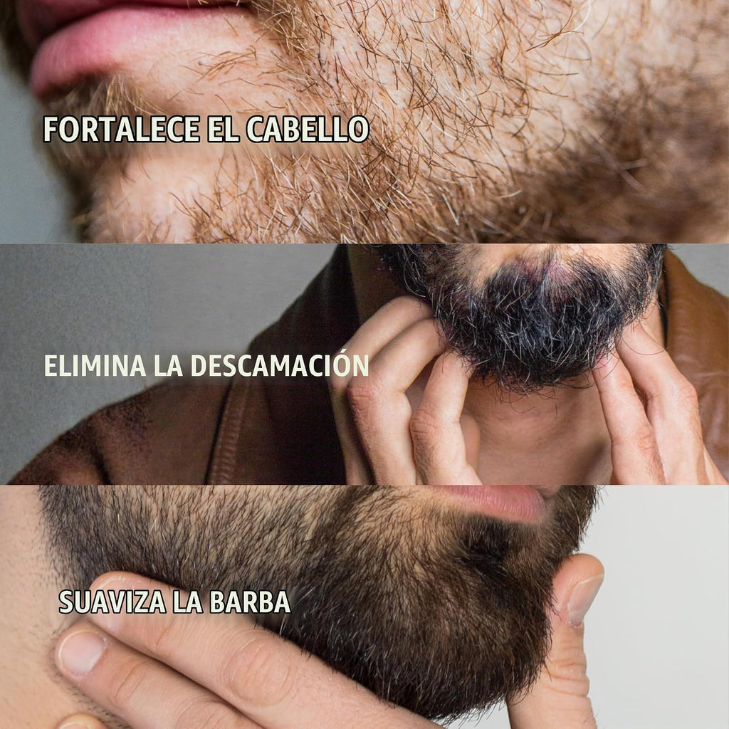 Beardburys Essentials Pack Cuidado Facial Hombre Diario Skincare (Kit Barba + Cara)