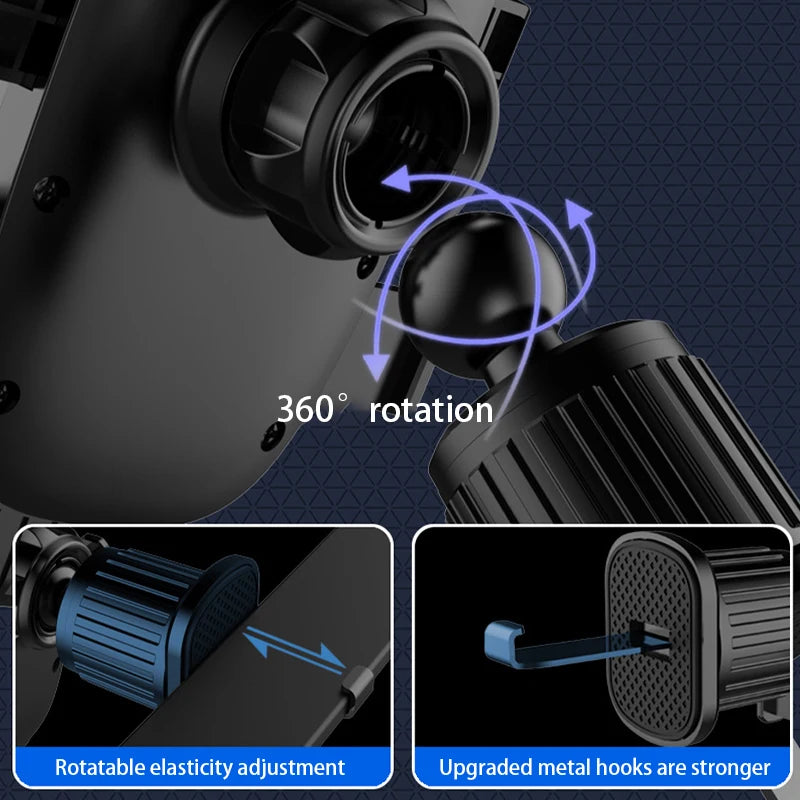 Car Phone Holder Bracket Accessories Interior Air Outlet Vent Base Gadget Universal Auto Cellphone Support Accessories