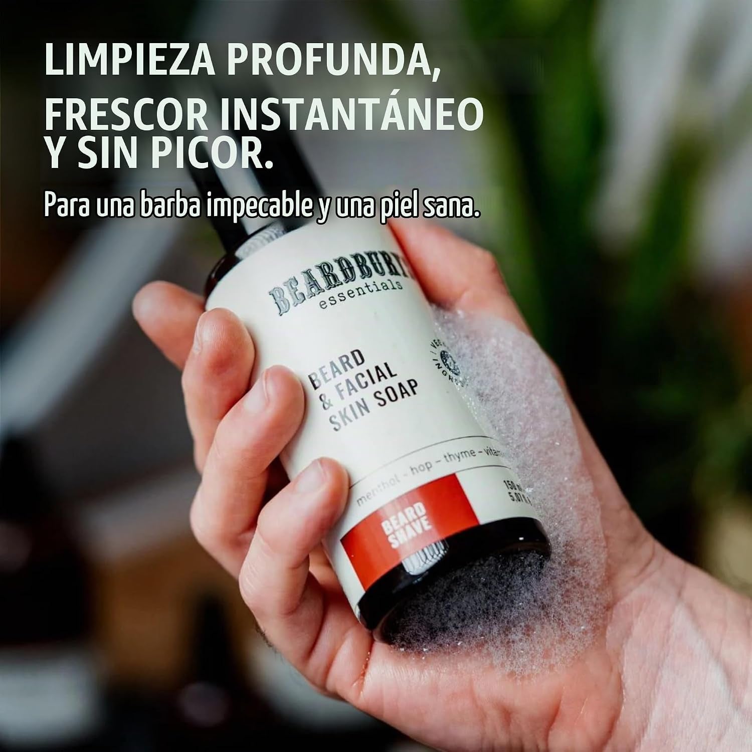 Beardburys Essentials Pack Cuidado Facial Hombre Diario Skincare (Kit Barba + Cara)